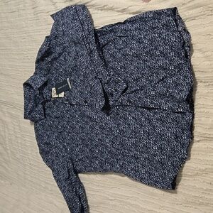 Men's Perry Ellis Long Sleeve Button Down Shirt